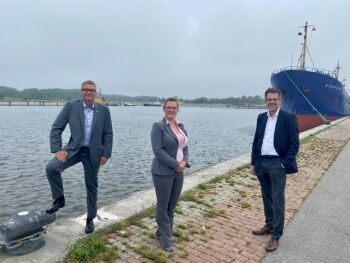 v.l.n.r.: Axel Vogt, Anja Wolfgram und Frank Schnabel